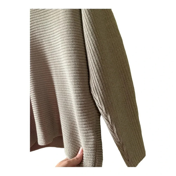 Ralph Lauren Black label cable knit v neck sweater large - Picture 3 of 5